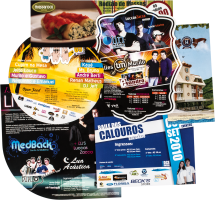 Panfletos para divulgação de produtos e serviços,festas e eventos, supermercados e lojas 